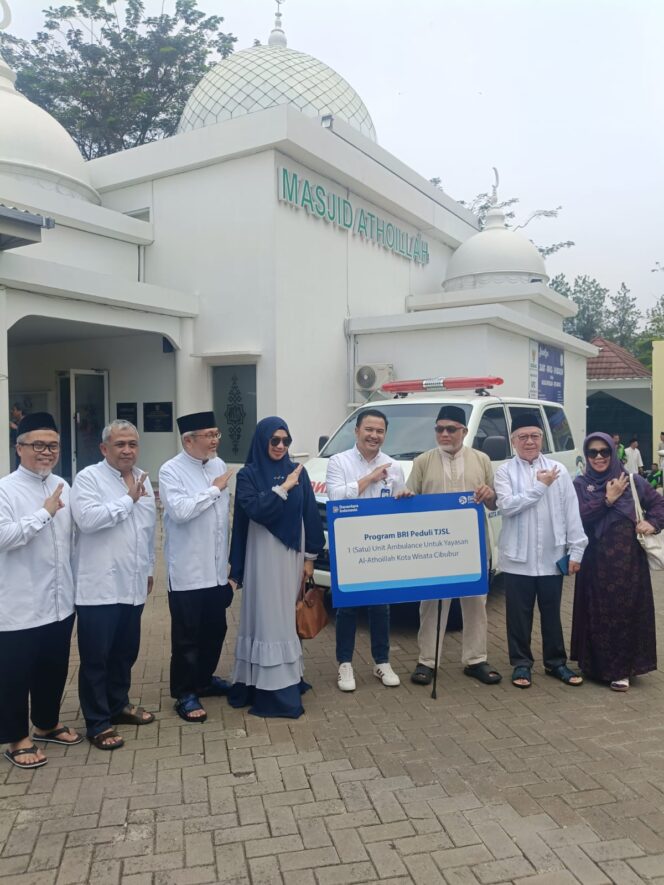 
					BRI KC Cibubur Salurkan Ambulans bagi Yayasan Al-Atholillah Kota Wisata