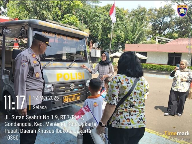 
					Polsek Metro Menteng Tanamkan Cinta Polisi Sejak Dini Lewat Edukasi Anak PAUD