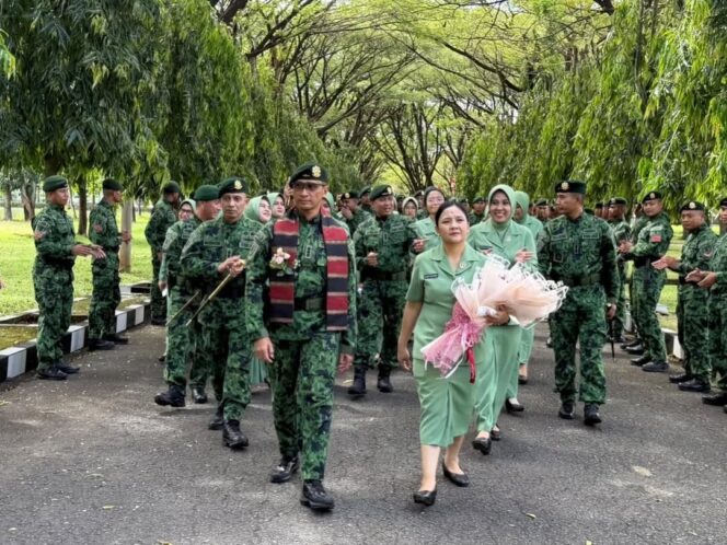 
					Danbrigif 3 Kostrad Pimpin Tradisi Pelepasan Kolonel Inf Gustiawan Ferdianto