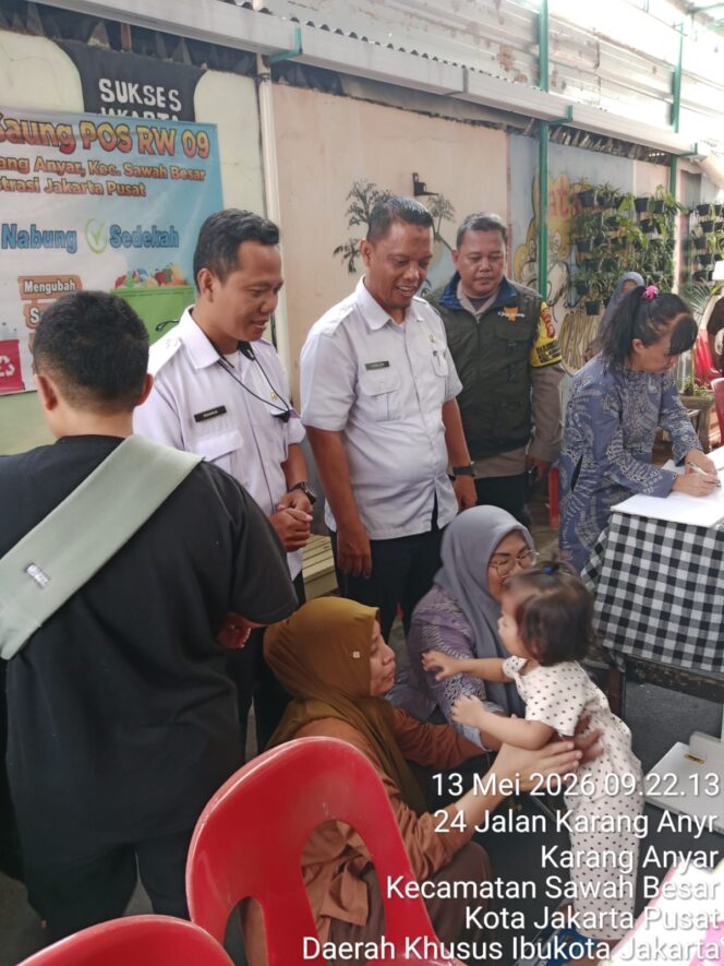
					Polri Peduli Kesehatan, Bhabinkamtibmas Karang Anyar Monitoring Posyandu Balita dan Lansia