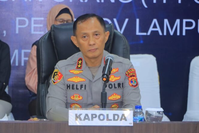 
					Polda Lampung Ungkap Kasus TPPO Anak di Bawah Umur, Kapolda Imbau Orang Tua Tingkatkan Pengawasan