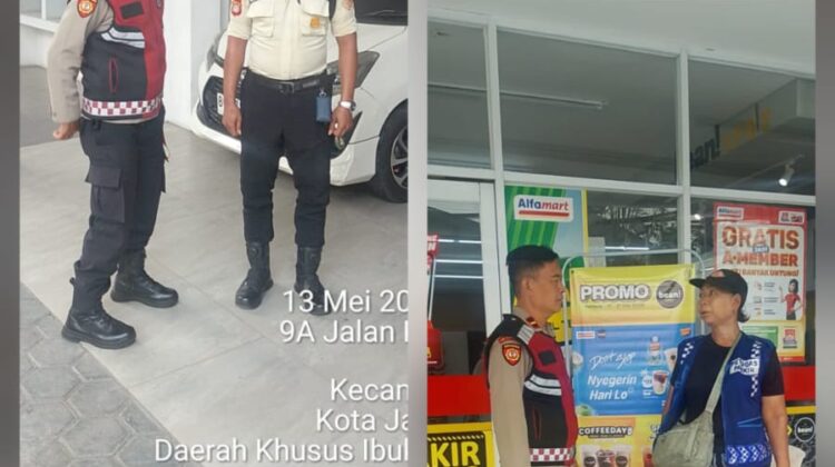 Patroli Dialogis Polsek Senen Sambangi Objek Vital dan Warga, Situasi Wilayah Kondusif