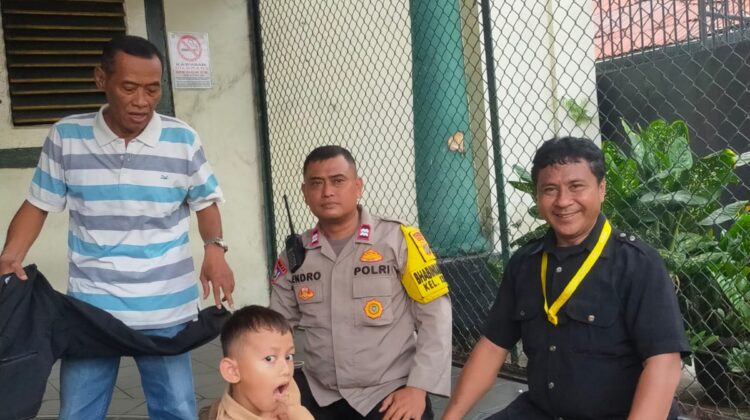 Bhabinkamtibmas Kramat Sambangi Rumah Piatu Muslimin, Ajak Satpam Tingkatkan Kewaspadaan Kamtibmas