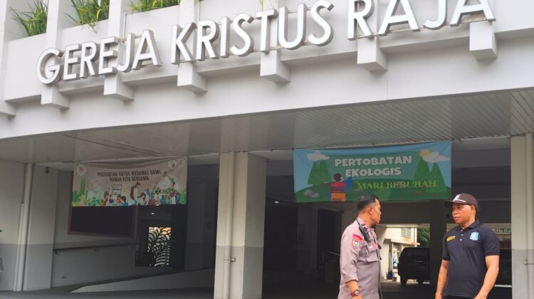 Bhabinkamtibmas Kelurahan Bendungan Hilir Laksanakan Koordinasi dan Pengecekan Gereja Menjelang Ibadah Kenaikan Yesus Kristus