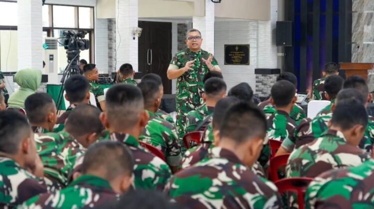 Satjar Divif 1 Kostrad Terima Sosialisasi Psikologi dari Dispsiad, Perkuat Mental Prajurit Cegah Pelanggaran