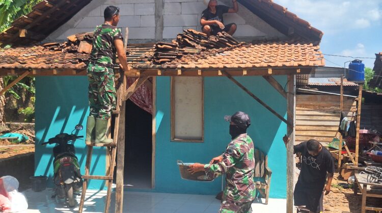 Satgas TMMD Ke-128 Pati Rampungkan Pembangunan Rumah Bapak Joko