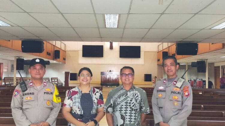Polisi Amankan Ibadah Kenaikan Yesus Kristus di Sejumlah Gereja Wilayah Kramat Senen