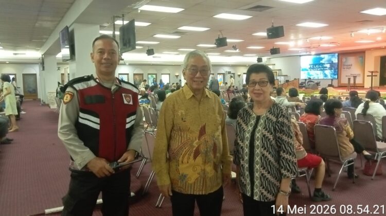 Polisi Amankan Ibadah Kenaikan Yesus Kristus di Sejumlah Gereja Kawasan Senen