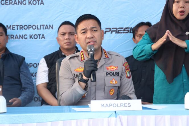 
					Sebulan Terakhir, Polres Metro Tangerang Kota Bongkar 44 Kasus Curanmor dan Sejumlah Kasus Menonjol