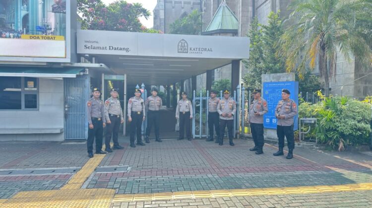 Polres Jakpus Pastikan Ibadah Kenaikan Yesus Kristus Aman, Ratusan Gereja Dijaga