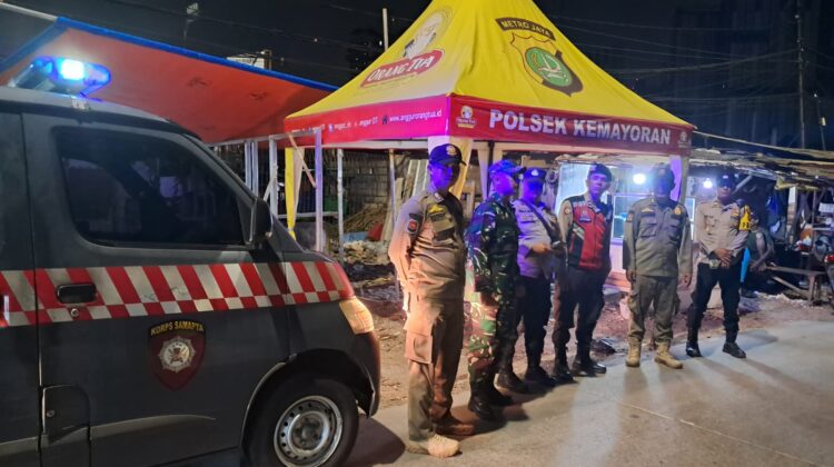 Patroli Cipta Kondisi Kemayoran Bergerak Menyisir Titik Rawan Demi Rasa Aman Masyarakat