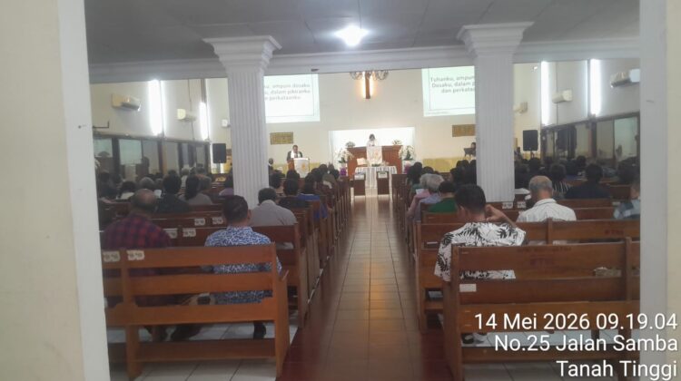 Wujud Pelayanan Polri, Pengamanan Gereja GPIB Maranatha Dilakukan Secara Humanis