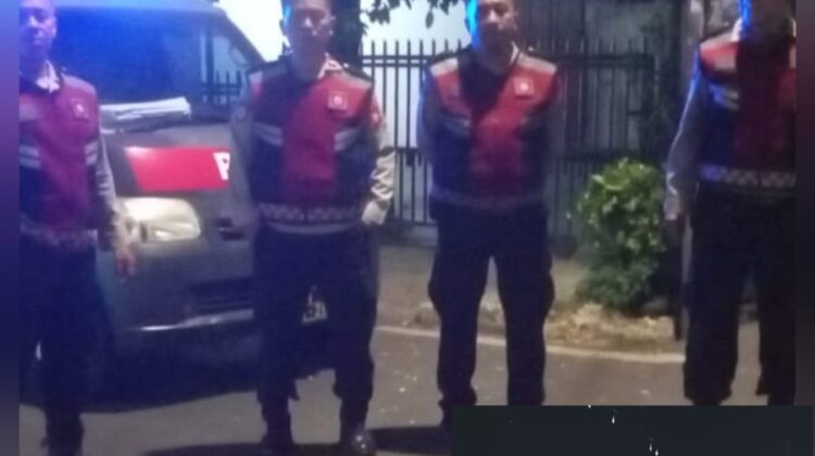 Polsek Senen Gelar Ploting Subuh Antisipasi Tawuran dan Gangguan Kamtibmas