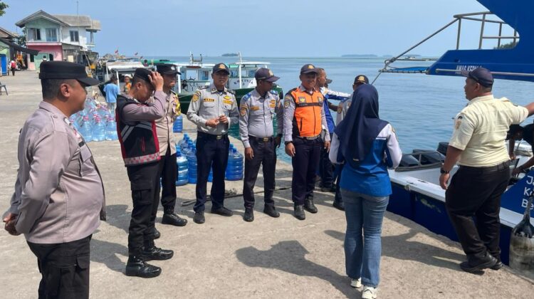 Polres Kepulauan Seribu Perkuat Pengamanan Dermaga Antisipasi Lonjakan Wisatawan Libur Panjang