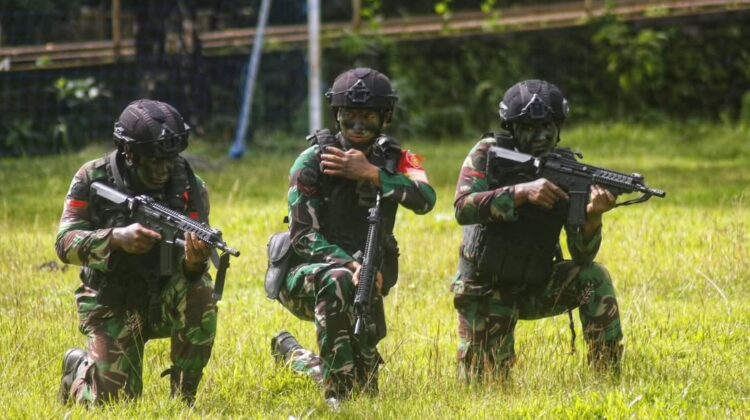 Latihan Satbak Yonarhanud 16 Kostrad Tingkatkan Profesionalisme Prajurit Pertahanan Udara