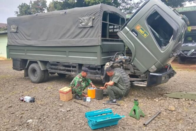 
					Denpal Divif 1 Kostrad Pastikan Kendaraan Satuan Siap Operasi