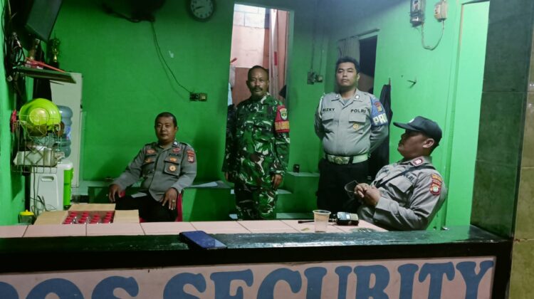 Patroli Ops Cipta Kondisi Polsek Metro Tanah Abang Antisipasi Tawuran dan Gangguan Kamtibmas