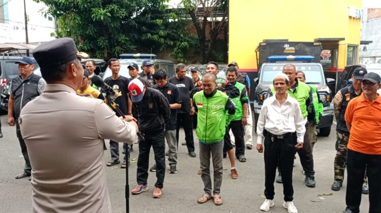 Waka Polsek Metro Tanah Abang Ajak Sabuk Kamtibmas Jadi Cooling System di Lingkungan