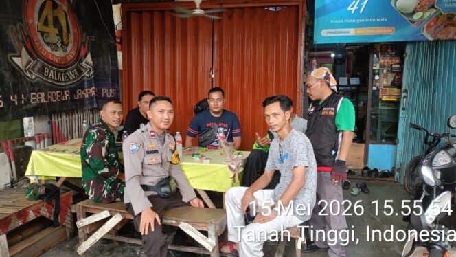 
					Polisi dan TNI Sambangi Pangkalan Ojol, Perkuat Sabuk Kamtibmas di Tanah Tinggi