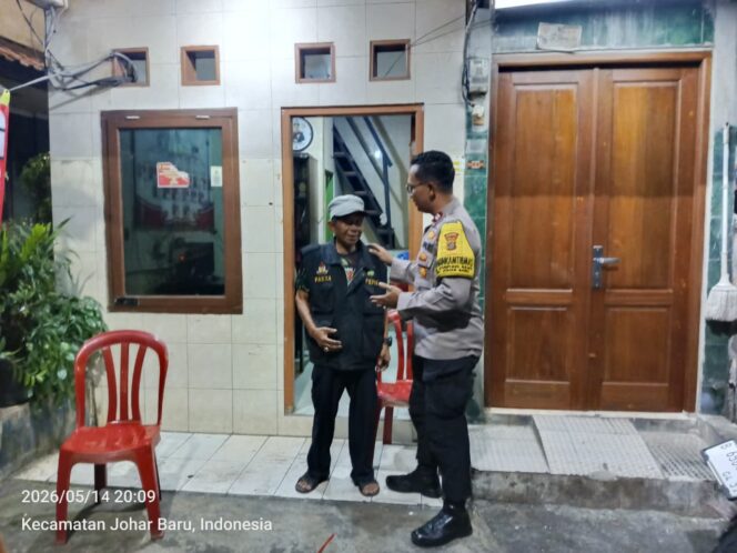 
					Patroli Malam dan Sambang Siskamling, Polisi Ajak Warga Kampung Rawa Tingkatkan Kewaspadaan