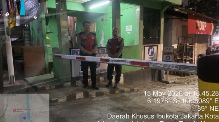 Patroli Dialogis Polsek Metro Tanah Abang Antisipasi Tawuran di Petamburan