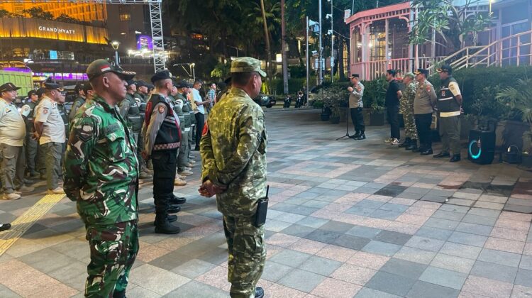 Tiga Pilar Menteng Gelar Apel Gabungan, Perkuat Pengamanan dan Ketertiban Wilayah Jakarta Pusat
