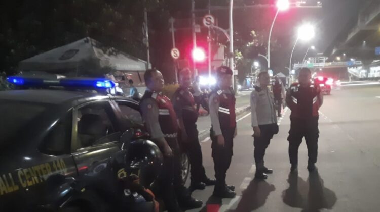 Respons Cepat Dumas 110, Polsek Cempaka Putih Bubarkan Kerumunan Pemuda Antisipasi Balap Liar
