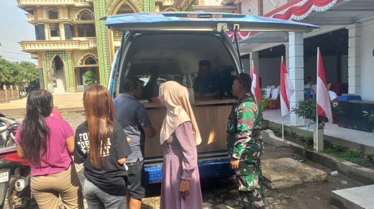 Satlantas Polresta Pati Hadirkan SIM Keliling di Lokasi TMMD 128, Permudah Warga Perpanjang SIM dan STNK