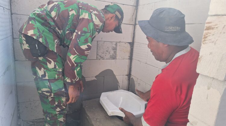 Satgas TMMD Reguler 128 Kodim Pati Percepat Pembangunan MCK