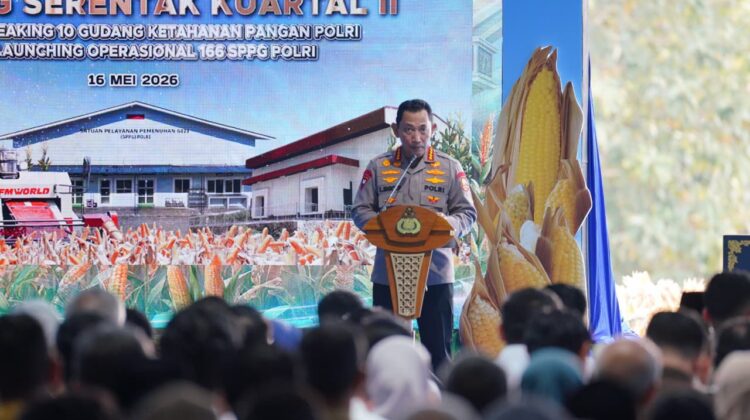 Di Hadapan Prabowo, Kapolri Paparkan Hasil Panen Raya Jagung Polri Kuartal I dan II