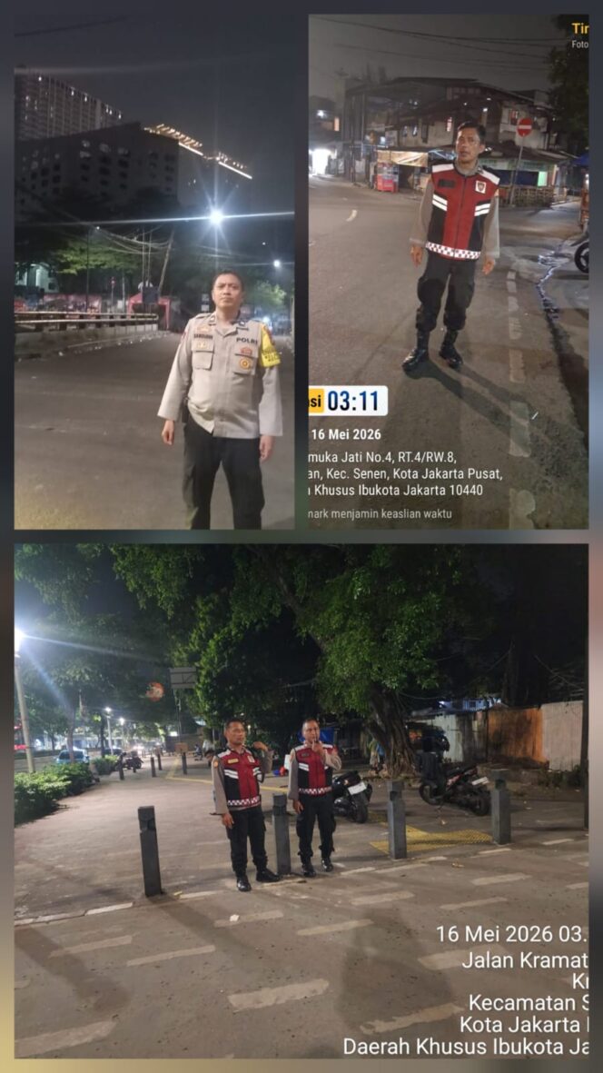 
					Polsek Senen Intensifkan Ploting Personel Antisipasi Tawuran dan Kejahatan Jalanan