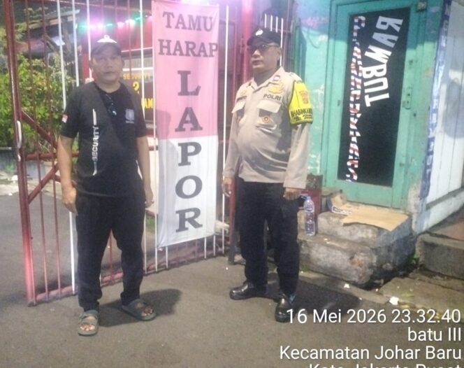 
					Cegah Gangguan Kamtibmas, Polisi Intensifkan Sambang Poskamling Dini Hari