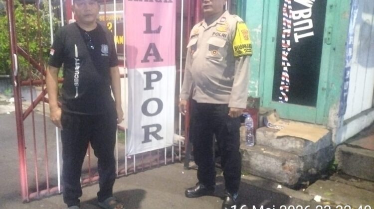 Cegah Gangguan Kamtibmas, Polisi Intensifkan Sambang Poskamling Dini Hari