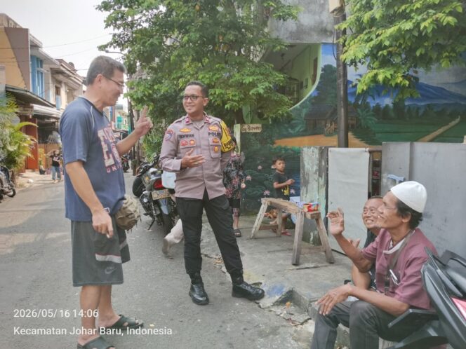 
					DDS Sambang Lingkungan, Polisi Pererat Kedekatan dengan Warga Kampung Rawa