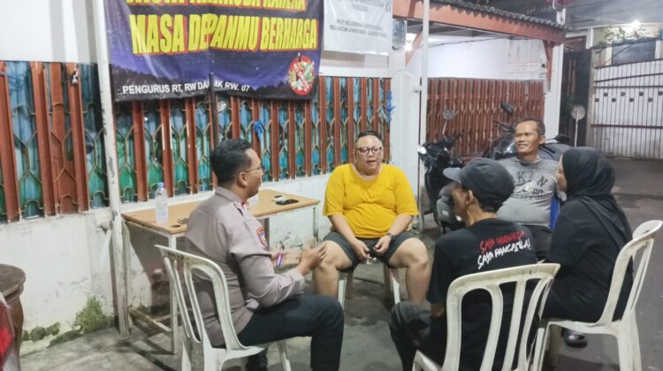 Sinergi Polisi dan FKDM, Deteksi Dini Gangguan Kamtibmas Diperkuat di Kampung Rawa