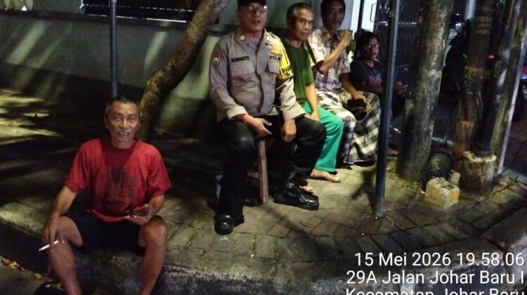 Sambang Warga RW 05, Polisi Perkuat Kedekatan dan Jaga Kondusifitas Lingkungan