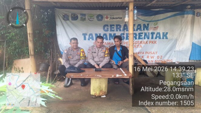
					Polsek Metro Menteng Hadiri Zoom Panen Raya Jagung Nasional dan Launching Program Ketahanan Pangan Polri