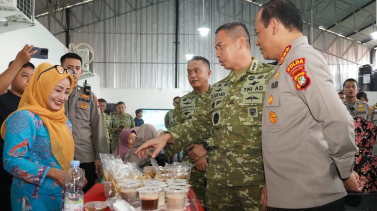 Pangdam Jaya Hadiri Peresmian Operasionalisasi 1.061 Koperasi Desa/Kelurahan Merah Putih