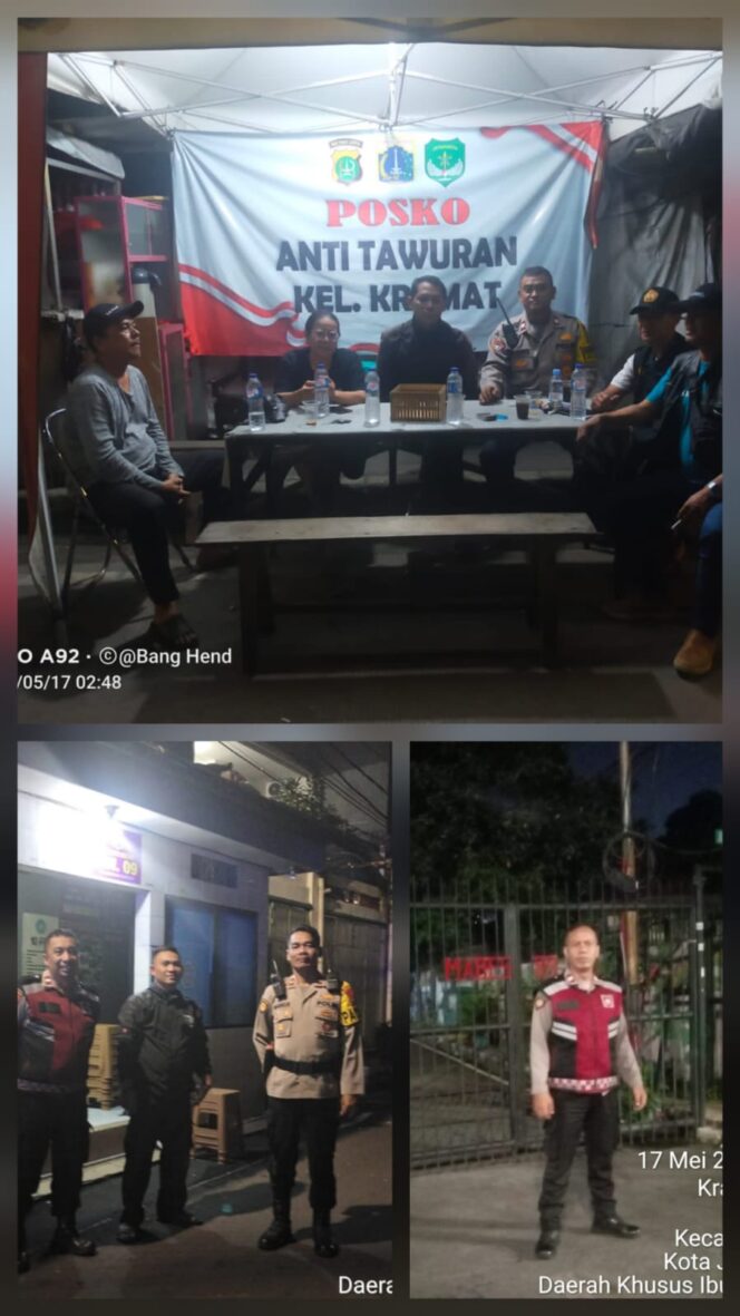 
					Polsek Senen Perketat Ploting Jelang Pagi, Antisipasi Tawuran hingga Kejahatan Jalanan