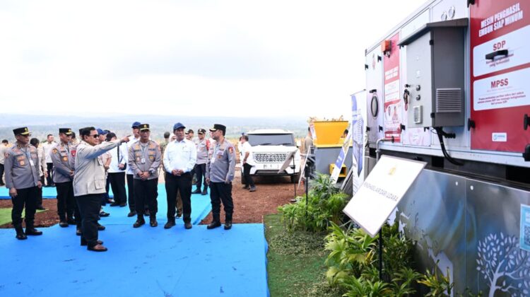 Dari Tuban, Presiden Prabowo Groundbreaking 10 Gudang Pangan Polri dan Luncurkan 166 SPPG