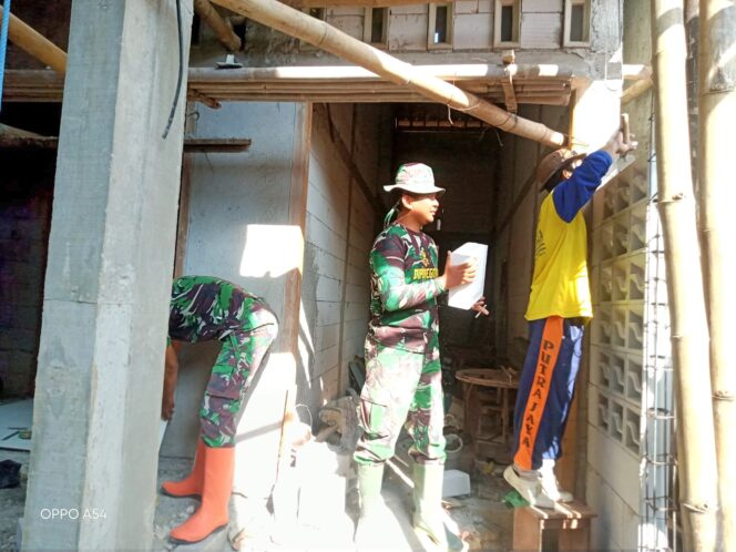 
					Kejar Target, Satgas TMMD Ke-128 Kodim 0718/Pati Percepat RTLH Milik Syahroni