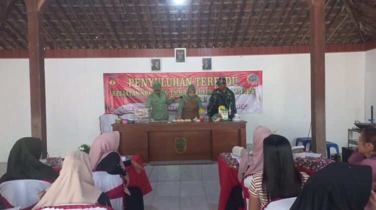 Pelatihan Pembuatan Donat TMMD 128, Dorong Kreativitas dan UMKM Ibu-Ibu Desa Godo