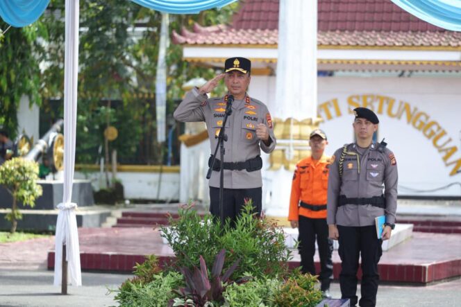 
					Pimpin Apel Sabuk Kamtibmas dan Siaga Karhutla, Kapolda Sumsel Tekankan Penggunaan Teknologi dan Pendekatan Solutif
