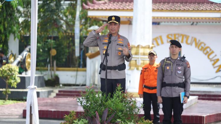 Pimpin Apel Sabuk Kamtibmas dan Siaga Karhutla, Kapolda Sumsel Tekankan Penggunaan Teknologi dan Pendekatan Solutif