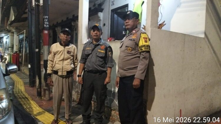 Sambangi Poskamling RW 07, Polisi Perkuat Kewaspadaan dan Ajak Warga Jaga Kamtibmas