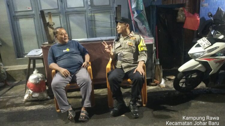 Kehadiran Polisi di Poskamling Perkuat Rasa Aman Warga Johar Baru
