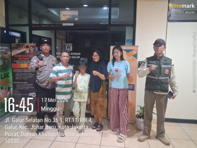 
					Respon Cepat Polisi, Anak Perempuan yang Ditemukan Warga Berhasil Dipertemukan dengan Orang Tuanya