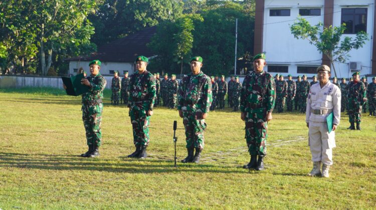 Upacara 17-an Kodim Trs, Kasad Ingatkan Bahaya Kemarau 2026