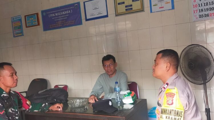 Koordinasi Harkamtibmas di RW 01 Kramat, Polisi dan Aparat Wilayah Petakan Kerawanan Konflik Sosial