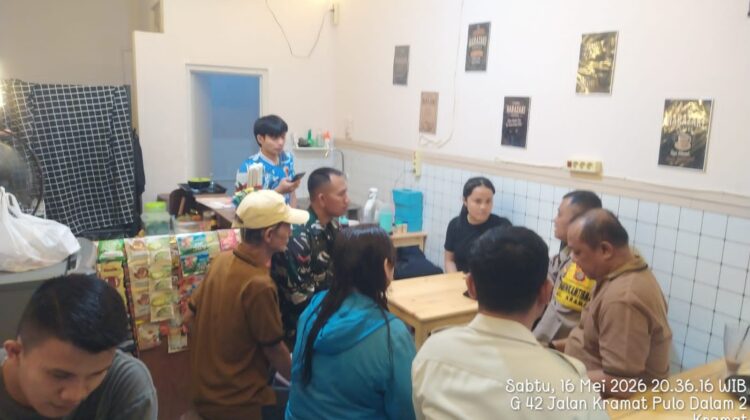 Warga Kramat Keluhkan Kebisingan Kafe 24 Jam, Polisi dan Aparat Mediasi di Lokasi